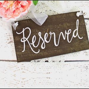 Reserved for Jennifer